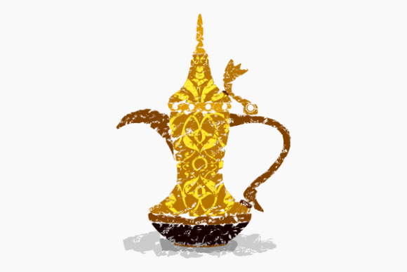 Bringing Tradition to Life: The Art and Utility of Brush Stroke Dallah SVGs