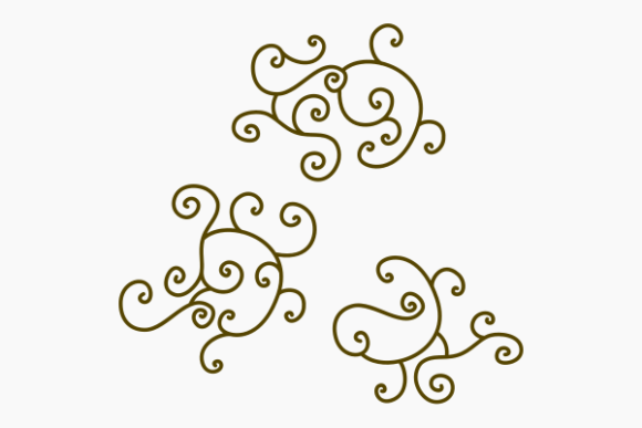 Elevate Designs with Arabesque Swirl Lines Motif Pattern