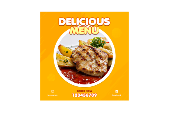 Elevate Your Feed with a Delicious Menu Instagram Post