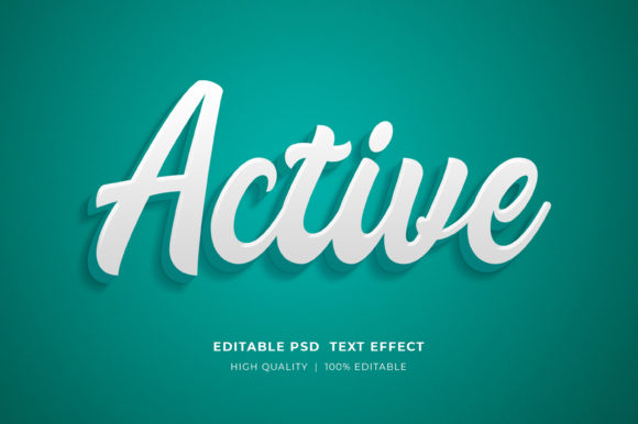 Mastering the Active 3D Editable Text Style Effect