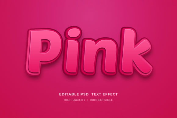 Mastering the Pink Editable 3D Text Style Effect for Modern Design