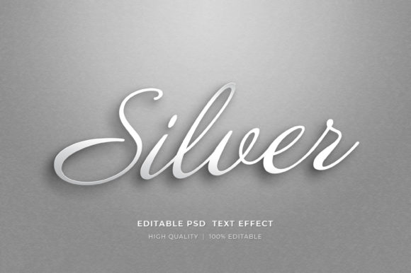 Mastering the Silver Editable 3D Text Style Effect for Professional Designs