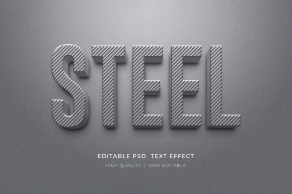 Mastering the Steel Editable 3d Text Style Effect for Professional Design Projects