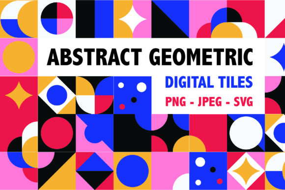 Unlocking Creative Potential with Abstract Geometric Tiles for Modern Design Projects