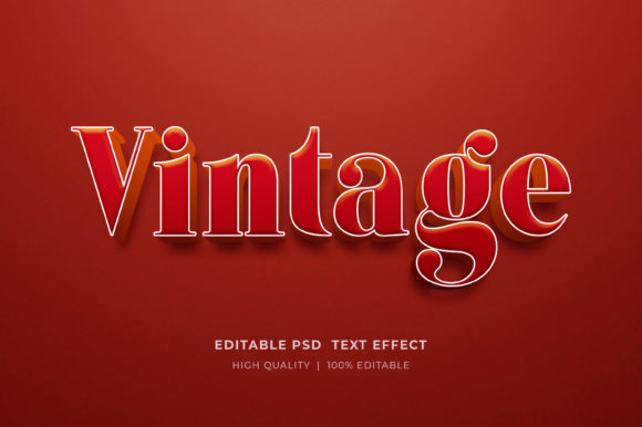 Unlocking Retro Aesthetics: A Practical Guide to the Vintage Editable 3D Text Style Effect